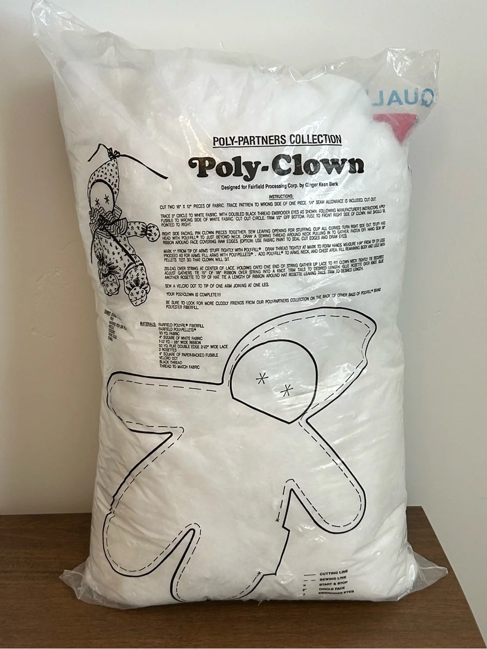 FAIRFIELD POLY-FIL 20 Oz 100% POLYESTER FIBER STUFFING